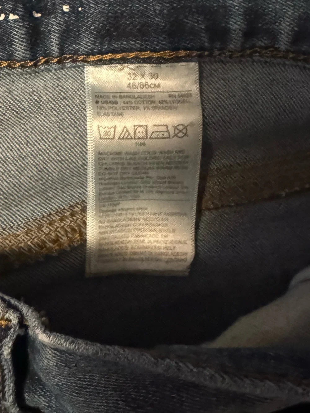 Banana Republic Dark Blue Straight-Leg Jeans